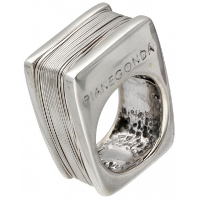 Sterling zilveren Pianegonda design ring.